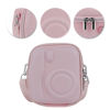 Picture of Blummy Hard Camera Case Compatible with Instax Mini 12/11 Instant Camera .with Adjustable Strap and Mesh bag (Pink)