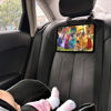 Picture of FresherAcc Car Headrest Tablet Holder, Long Trip Car Tablet Mount Backseat Rear and Forward Facing Tablet Stand for Kids, Road Trip Essentials Must Have Compatible with 4.7-12.9" Tablets (Black)