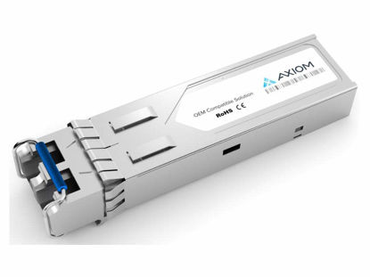 Picture of Axiom Memory - I-MGBIC-LC03-AX I-MGBIC-LC03-AX - SFP (Mini-GBIC) transceiver Module (Equivalent to: Enterasys I-MGBIC-LC03) - GigE - 1000Base-LX - LC Multi-Mode - up to 1.2 Miles - 1310 nm