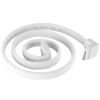 Picture of SilverStone Technology CP08W 90 Degree SATA 3 Sleeved White Cable with EMI Guard for 6Gb/s 2-Pack, SST-CP08W-USA-2PACK