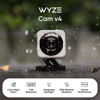 Picture of Wyze Cam v4, 2K HD Wi-Fi Smart Home Security Camera, Indoor/Outdoor Use, Pet/Baby Monitor, Motion Activated Spotlight/Siren, Enhanced Color Night Vision, 2-Way Audio, Local/Cloud Storage, Wired, White