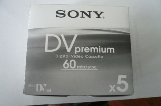 Picture of Sony DVM60PR4 Mini DV tape 60 min. Premium (5 Pack)