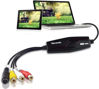 Picture of Video Capture Card, USB2.0 Video Capture Device, Video Converter Grabber, VHS to Digital Converter, RCA to USB Converter, VHS VCR TV to DVD Digital Converter for Your Mac OS X or Windows 7 8 10 PC