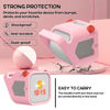 Picture of Silicone Case for Yoto Player (3rd Gen.), Silicone Protective Sleeve Case Compatible with Yoto Player, Anti-Slip, Bumps and Wear and TearSilicone Skin Cover with Easy-to-Carry Handle - Pink