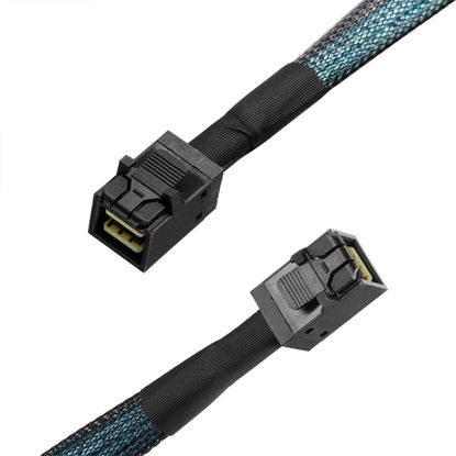 Picture of Heretom 2PCS Internal Mini SAS HD Cable, SFF-8643 to SFF-8643 Cable, 0.5M/1.6FT