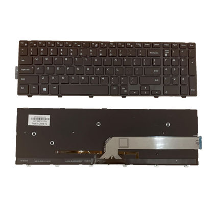 Picture of Laptop Replacement US Layout Whith Backlight Keyboard for DELL Inspiron 15 5000 Series 5542 5543 5545 5547 5548 5552 5557 5558 5559, 15 3000 Series 3541 3542 3543 3552 3553 3558 3559