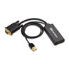 Picture of Cable Matters VGA to HDMI Adapter for Monitor and TV (VGA to HDMI Converter) with Audio Support