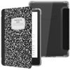 Picture of MoKo Case for 6.8" Kindle Paperwhite 11th Generation 2021&Kindle Paperwhite Signature Edition, Ultra Clear Soft Flexible Transparent TPU Back Cover Light Shell with Auto Wake/Sleep, Notebook Black