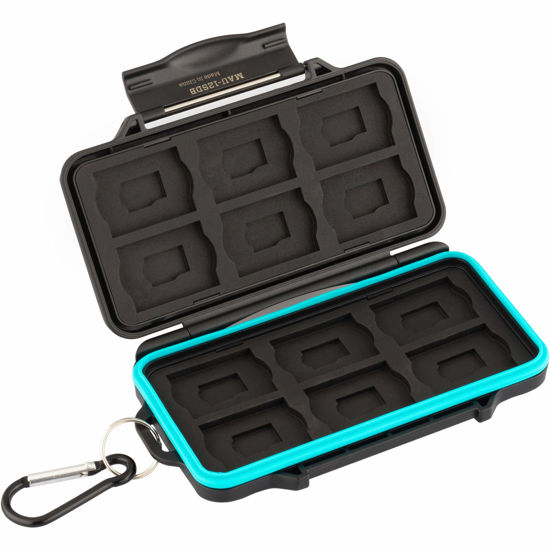 Picture of Ruggard Leda Memory Card Case for SD & microSD Cards (Black)