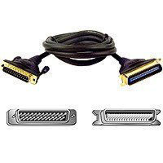 Picture of Belkin Components F2A046-06GLD Gold Series IEEE 1284 A-B Printer Cable; DB25M/Cent36M (6 Feet)