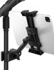 Picture of LZSIG Updated Tablet Mount Holder for Mic Stand, Adjustable Microphone Music Stand iPad iPhone Holder Stand, Compatible with Kindle, Android, All 4.7 to 13.5-inch Tablets & Smartphones (L)