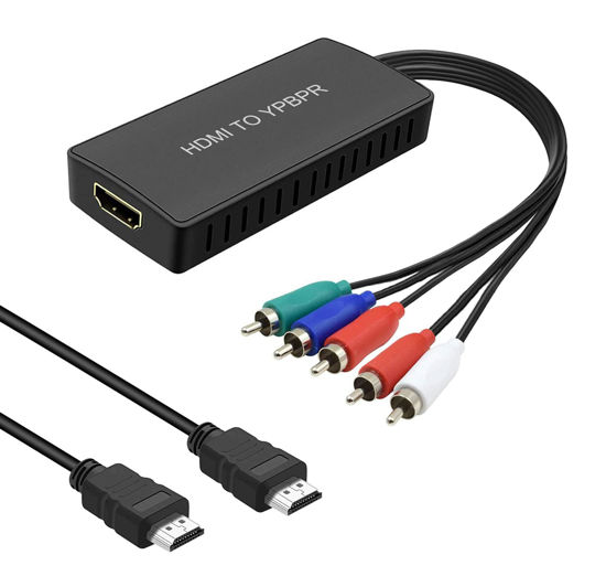 Picture of RuiPuo HDMI to Component Converter HDMI to YPbPr Adapter Converter 1080P HDMI to RGB Converter for PC, Xbox, PS3, Roku, DVD Players