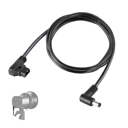 Picture of NEEWER 6ft/1.8m D-Tap Male to DC Female Power Cable for NEEWER MS60 MS60B MC60C MS150B Continuous LED Video Light, NC010