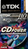 Picture of TDK CD Power 110 Cassette, 2pk High Bias Audio Cassette Tapes