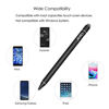 Picture of Active Stylus Pen, Ciscle Electronic Stylus, 2 in 1 Precision Series with 1.6mm Fine Point Copper Tip and Mesh Tip, for Touch Screen Devices (iPad/iPhone/Andriod or More) -Black