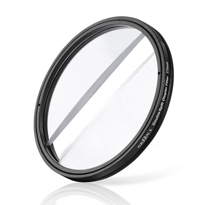 Picture of GREEN.L 82mm Center Field Split Diopter Effect Filter, Special Effect Filter for Camera Lens