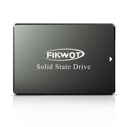 Picture of Fikwot FS810 500GB SSD SATA III 2.5" 6GB/s, Internal Solid State Drive 3D NAND Flash (Read/Write Speed up to 550/500 MB/s) Compatible with Laptop & PC Desktop