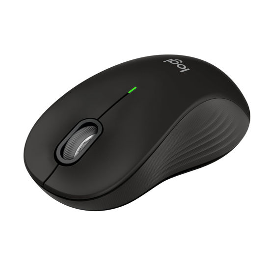 Picture of Logitech Signature M550 L Full Size Wireless Mouse - for Large Sized Hands, 2-Year Battery, Silent Clicks, Bluetooth, Multi-Device Compatibility - Black