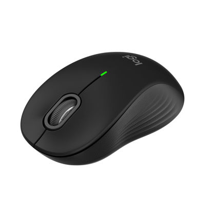 Picture of Logitech Signature M550 Wireless Mouse - for Small to Medium Sized Hands, 2-Year Battery, Silent Clicks, Customizable Side Buttons, Bluetooth, Multi-Device Compatibility - Black