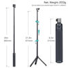 Picture of GEPULY 34''Waterproof Selfie Stick Underwater Tripod Pole Monopod for Phone GoPro Hero 12 11 10 9 8 7 6 5 4, Fusion, AKASO,SJCAM,DJI Action Digital Cameras(3-in-1: Hand Grip,Selfie Stick,Tripod Stand)