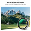 Picture of K&F Concept MCUV Protection Lens Filter for Fujifilm X100 Series Camera X100/X100F/X100S/X100T/X100V/X100VI, Optical Glass High Definition 28 Multi-Coated UV Filter