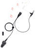 Picture of commountain Earpiece w/Mic for Kenwood Radios NX-200 NX-210 NX-300 NX-3200 NX-3300 NX-410 NX-411 NX-5200 NX-5300 NX-5400 TK-290 TK-2180 TK-3180 TK-5210 TK-5220 TK-5320, Acoustic Tube Headset