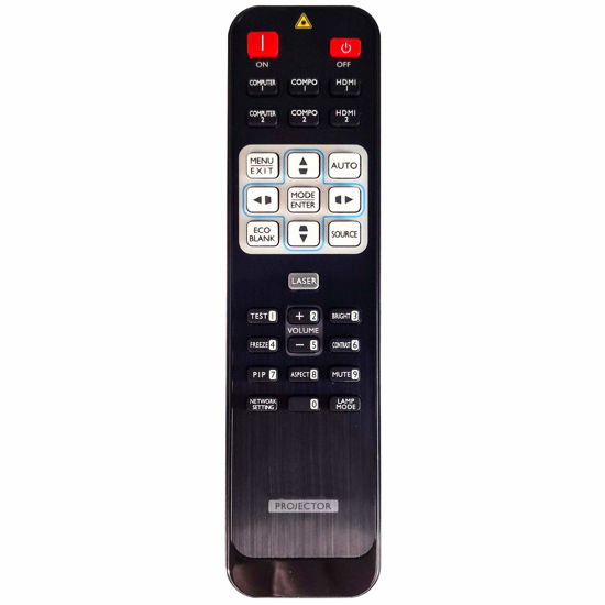 Picture of INTECHING 5J.JA606.001 Projector Remote Control for BenQ LH890UST, LW890USTD, LX890USTD, MH760, MW724, MW769, MX723, MX768, SH940, SH960, SH963, SU917, SU922, SU931, SU964, SW916, SW921, SX914, SX920