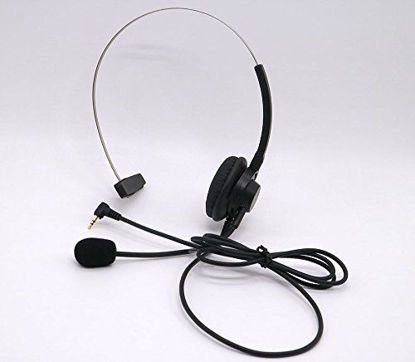 Picture of Over-The-Head Band 2.5mm Headset for Panasonic Office Home Cordless Phone System