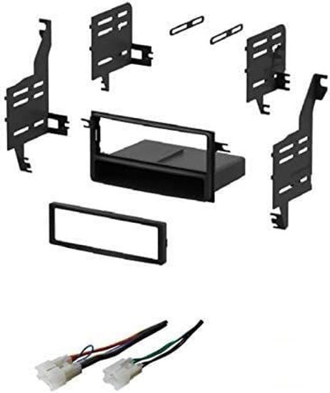 Picture of ASC Single Din Car Stereo Install Dash Kit and Wire Harness for 2005-2010 Scion tC, 2004-2006 Scion xA, 2004-2014 Scion xB, 2008-2014 Scion xD, 2007-2014 Toyota FJ Cruiser, 2007-2011 Toyota Yaris