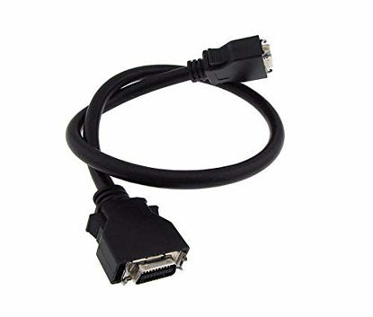 Picture of CN20 20-Pin MDR SCSI I/O Signal Male to Male Connection Cable 0.5m