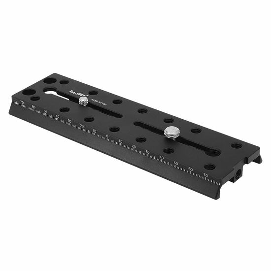 Picture of Haoge HQR-RY160 160mm Multi-Purpose Long Camera Extender Rail Mounting Quick Release Plate for DJI Ronin-S Ronin S Gimbal Stabilizer