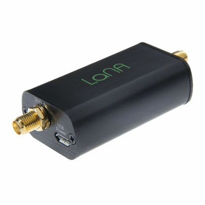 Picture of Nooelec Lana - Ultra Low-Noise Amplifier (LNA) Module for RF & Software Defined Radio (SDR) with Enclosure & Accessories. Wideband 20MHz-4000MHz Frequency Capability with Bias Tee & USB Power Options