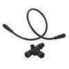 Picture of for NMEA 2000 Cable, IP67 Waterproof for NMEA 2000 Drop Backbone Cable with T Connector 5 Pin M12 0.5m for Garmin Networks