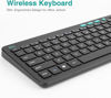 Picture of Rii RKM709 2.4 Gigahertz Ultra-Slim Wireless Keyboard and Mouse Combo, Multimedia Office Keyboard for PC, Laptop and Desktop,Business Office(Black)-New