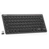 Picture of Arteck 2.4G Wireless Keyboard Ultra Slim and Compact Keyboard with Media Hotkeys for Computer Desktop PC Laptop Surface Smart TV and Windows 11/10/8/7, Black