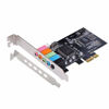 Picture of Optimal Shop PCIe Sound Card for PC Windows,5.1 Internal Sound Card with Low Profile Bracket, 3D Stereo PCI-e Audio Card,CMI8738 Chip 32/64 Bit for Windows 7