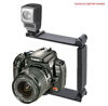 Picture of Aluminum Mini Folding Bracket for Canon VIXIA HF R800 (Accommodates Microphones Or Lights)