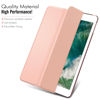 Picture of MoKo Case Fit 2018/2017 iPad 9.7 5th / 6th Generation - Slim Lightweight Smart Shell Stand Cover with Translucent Frosted Back Protector Fit Apple iPad 9.7 Inch 2018/2017, Rose Gold(Auto Wake/Sleep)