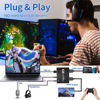 Picture of 4K HDMI Capture Card for Streaming USB 3.0 Audio Video Capture Card Full HD 1080P 60FPS, Game Recorder for Gaming/Live Streaming/Video Conference