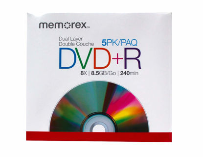 Picture of Memorex 8.5GB 8X Double Layer DVD+R (5 Pack)