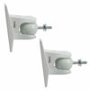 Picture of Jumbl SINSB7W ProGrip Ultra Stainless Steel Speaker Wall Mount Bracket White, Pair of 2