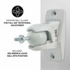 Picture of Jumbl SINSB7W ProGrip Ultra Stainless Steel Speaker Wall Mount Bracket White, Pair of 2