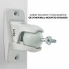 Picture of Jumbl SINSB7W ProGrip Ultra Stainless Steel Speaker Wall Mount Bracket White, Pair of 2