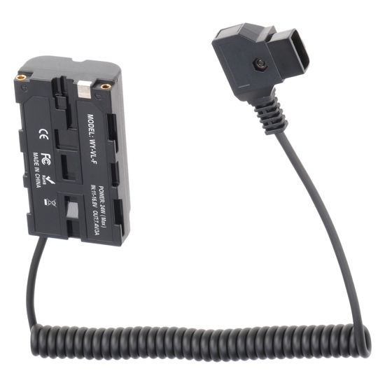 Picture of Foto4easy D-tap Connector to NP-F Dummy Battery Adapter for Camcorder,Camera Monitor,Video LED Light,Wireless Transmitter,Z Cam Cinema Camera