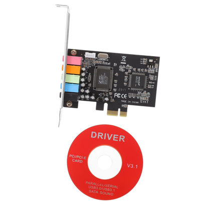 Picture of HEMOTON Audio Card Internal Sound Pcie Sound Card Pcie to 5.1 Sound Card Surround Chip