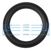 Picture of 2pcs 8 inches Speaker Rubber Perforated Subwoofer Surround Rings Replacement Parts for Speaker Repair or DIY