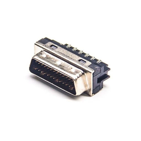 Picture of Elecbee SCSI Connector 26 PIN HPDB Male Straight Solder Type for Cable, Compatible with Hard Drives Scanners Printers and Other SCSI Peripherals