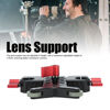 Picture of Long Lens Support Bracket, Y Shaped Lens Bracket with 35mm Height Adjustable, for DSLR Camera Shoulder Rig with 15mm Rods