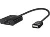 Picture of Belkin HDMI to VGA Adapter with Micro-USB Power and Audio Support, Compatible with Apple TV 4K and Most TVs