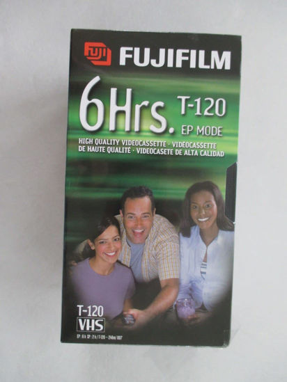 Picture of Fujifilm 4PK HQ T-120 VHS VIDEO CASSETTE ( 23021124 )